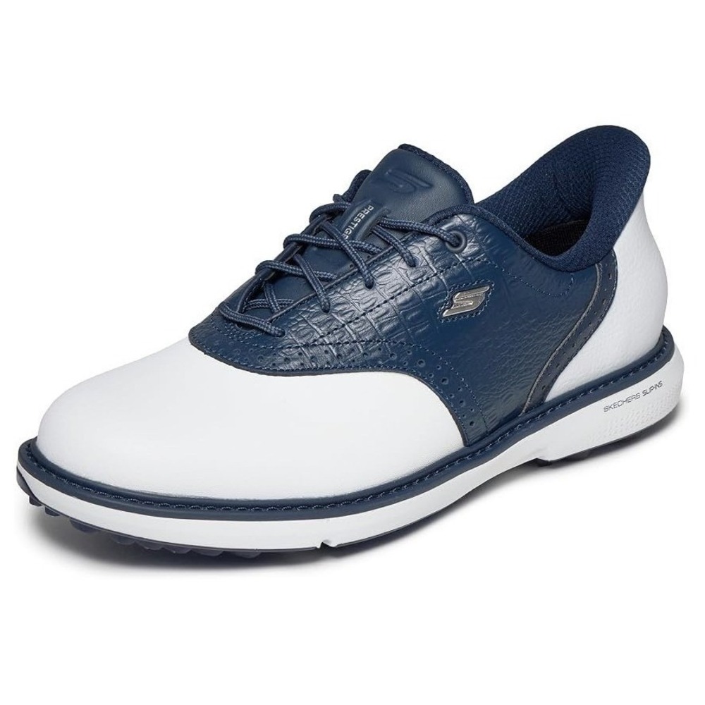 Skechers Women's Size 5.5 Go Golf Prestige SL Golf Shoes Slip-on White/Navy